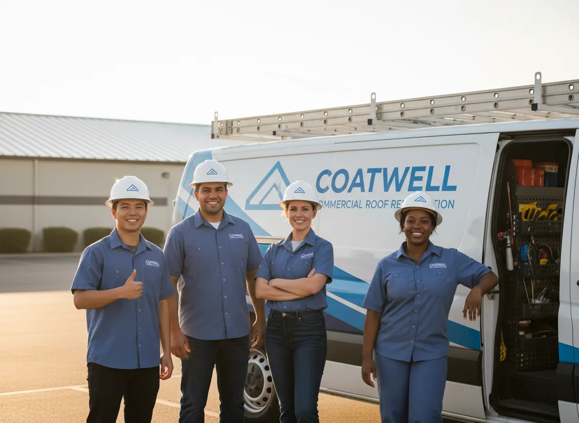 Commercial roof coating company in Brooklet, GA